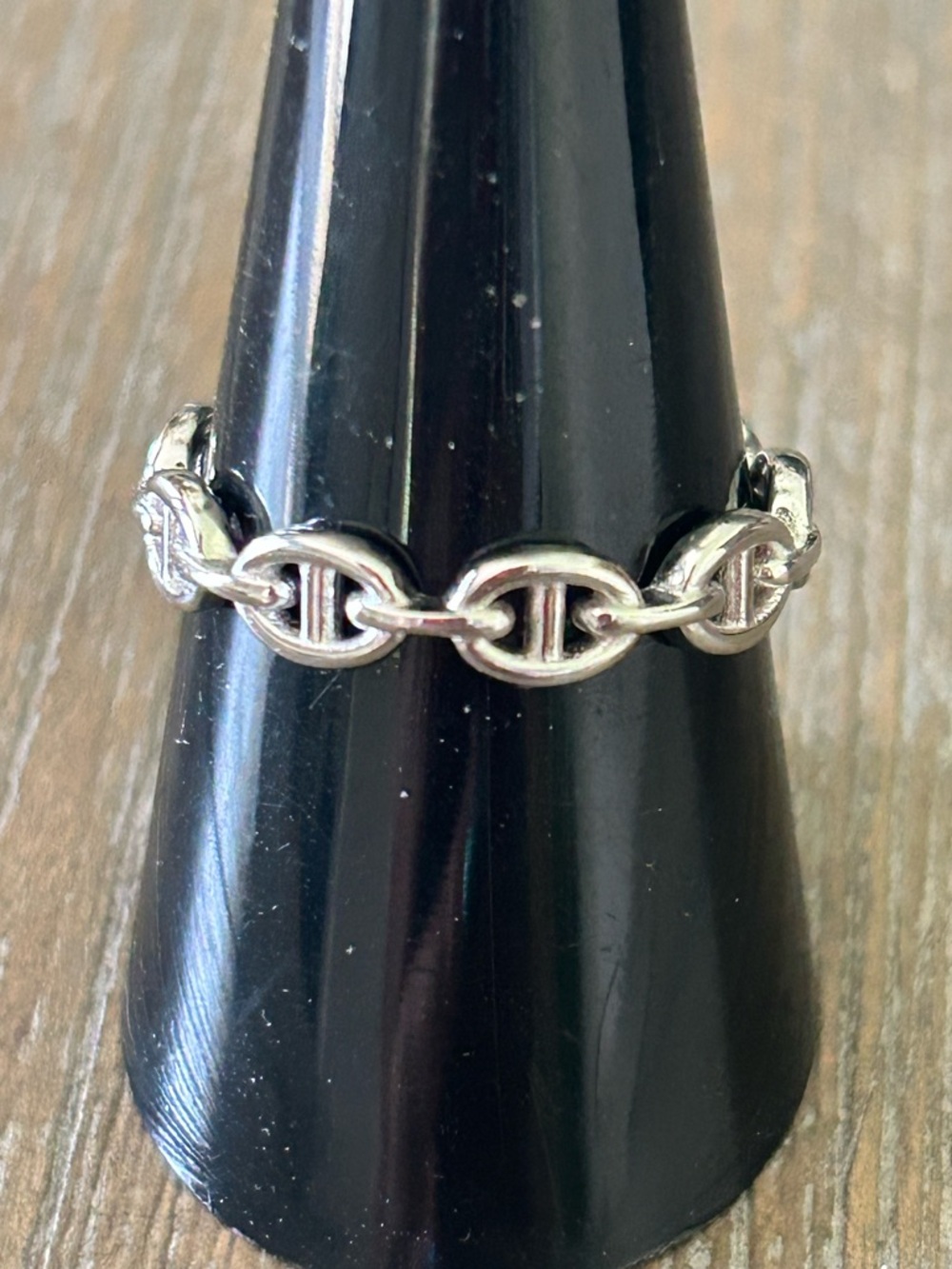925 Sterling Mariner Link Ring